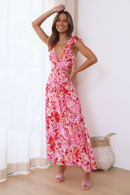 Love The Fit Robe Midi Rose