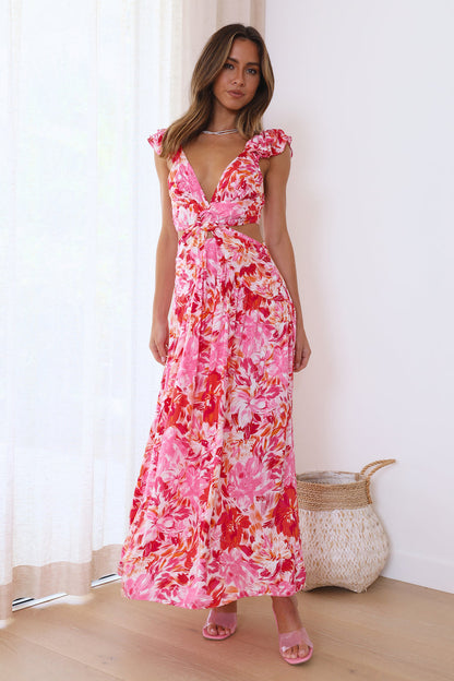 Love The Fit Robe Midi Rose