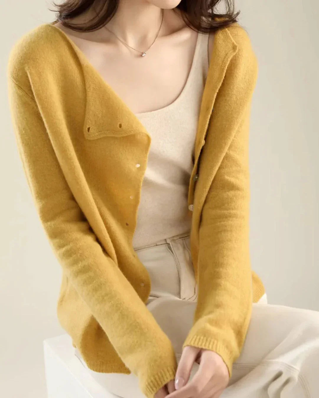 Adolphine® | Cardigan style doré