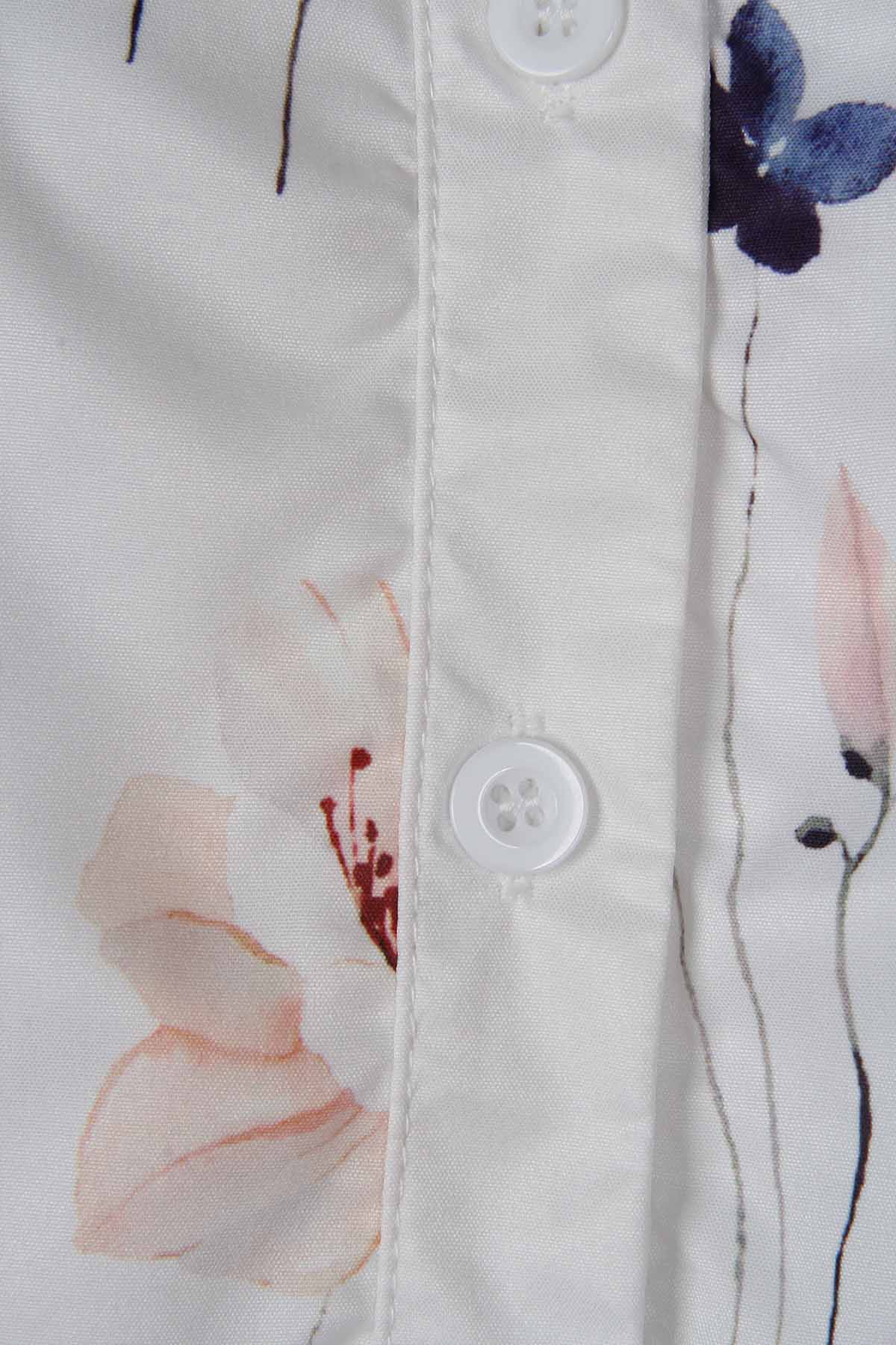 Ilona® | Chemise boutonnée à fleurs