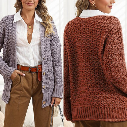 Yoselin® | Cardigan d'hiver simple et élégant