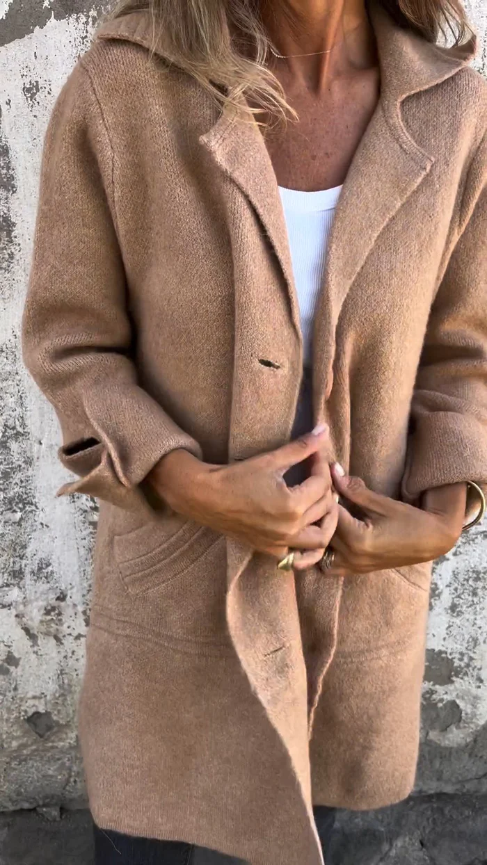 Margit® | MANTEAU LONG DÉCONTRACTÉ