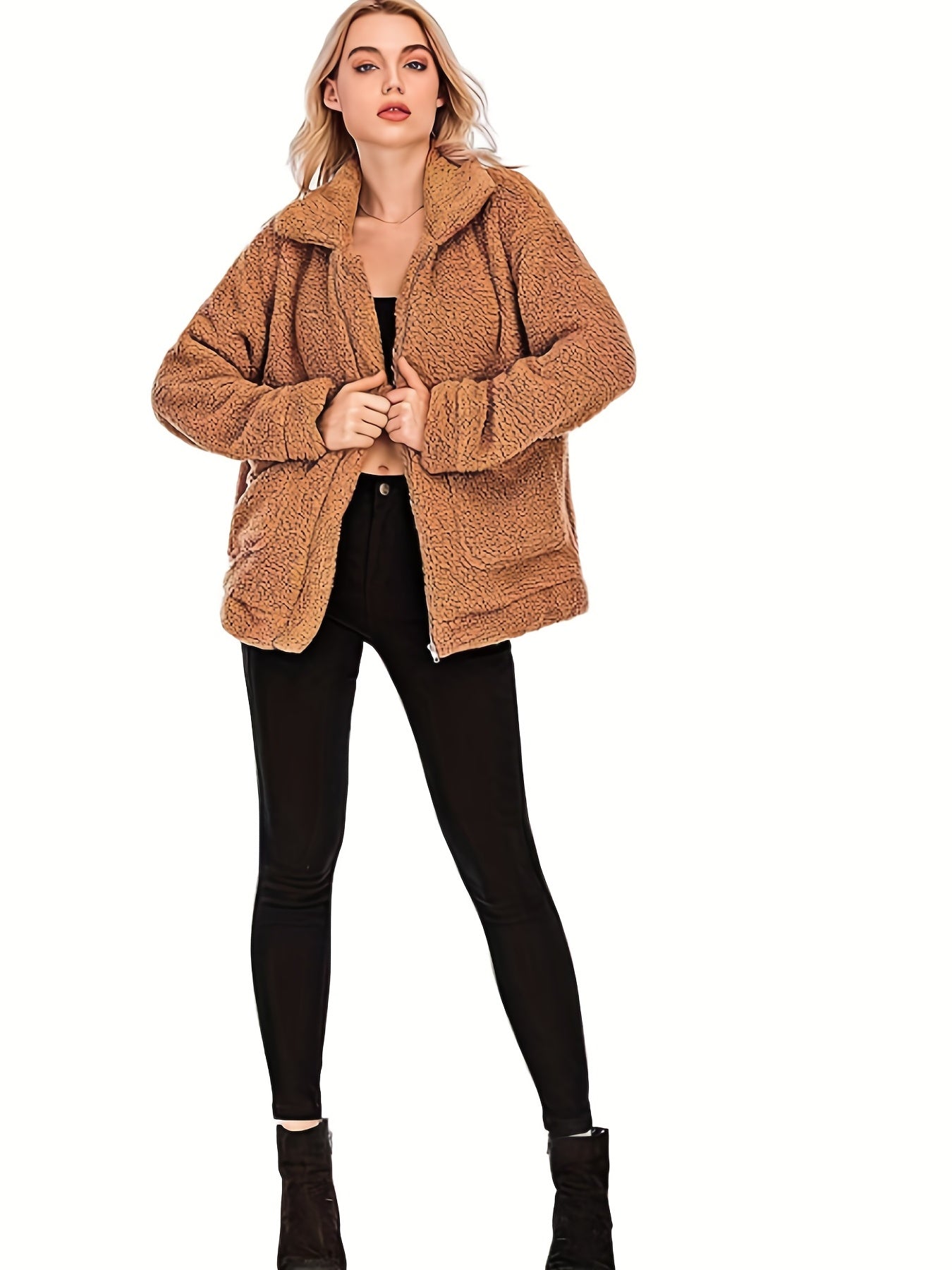 Yara® | Veste en peluche pour femme