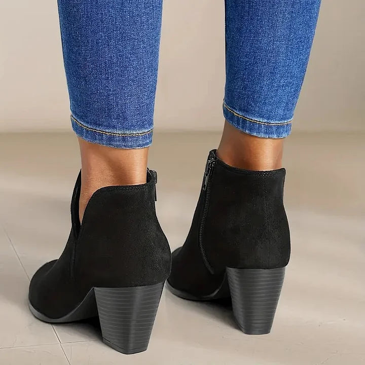 Sandra® | BOTTES POUR FEMMES À TALONS ÉPAIS