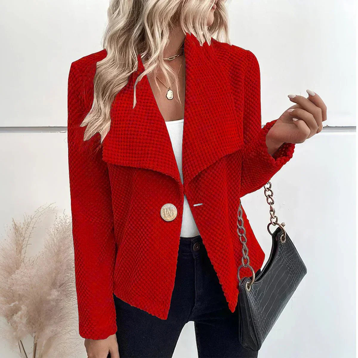 Anémone® | manteau de style rouge