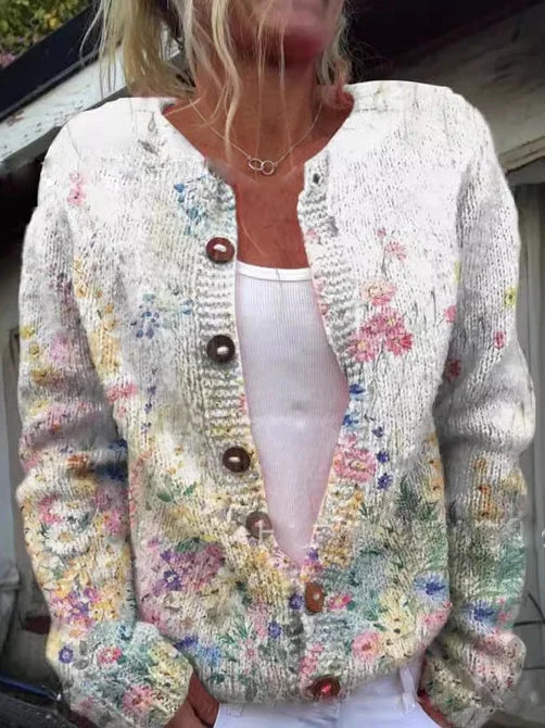 Yolande® | Gilet à imprimé floral