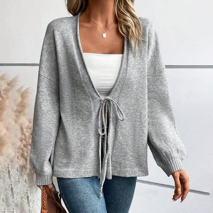 Kyra® | Pull élégant gris doux