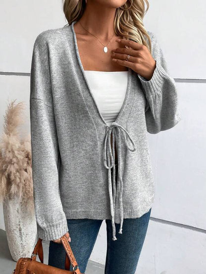 Kyra® | Pull élégant gris doux