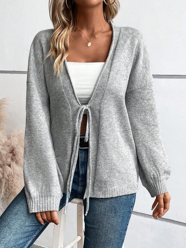 Kyra® | Pull élégant gris doux