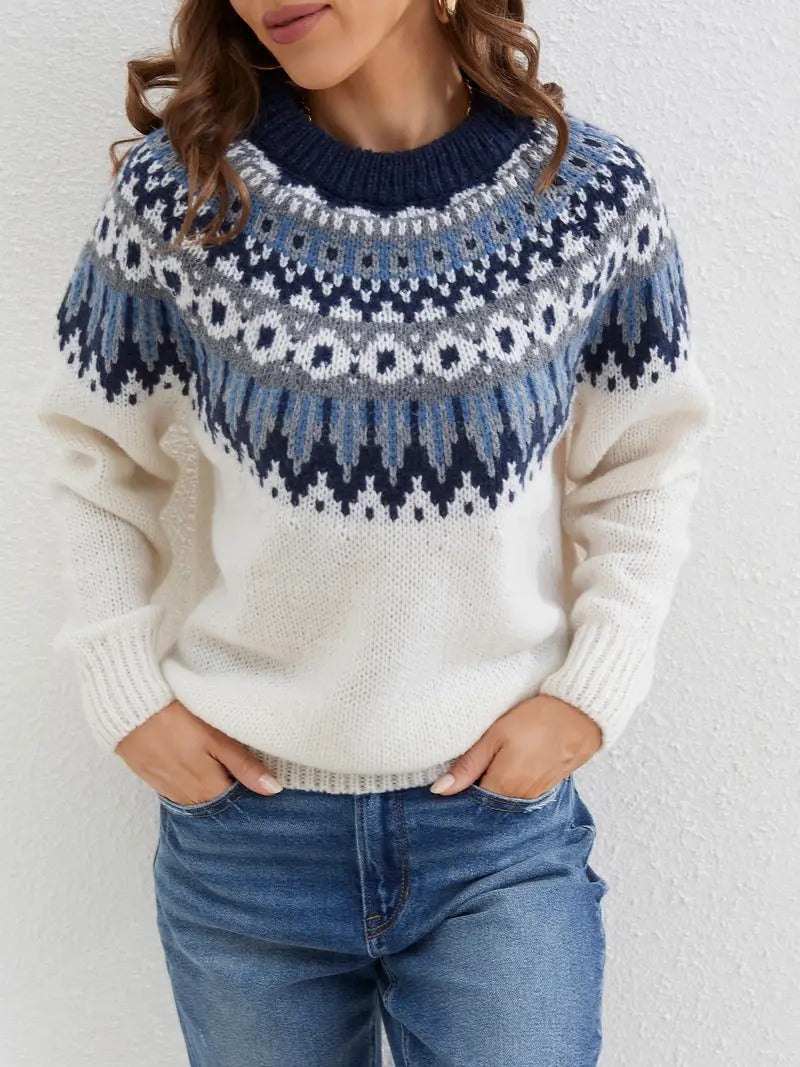 Tamika® | pull Fair Isle vintage