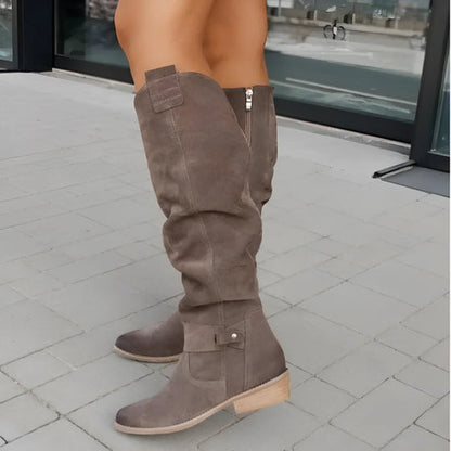 Wendelina® | Bottes hautes élégantes avec fermeture éclair