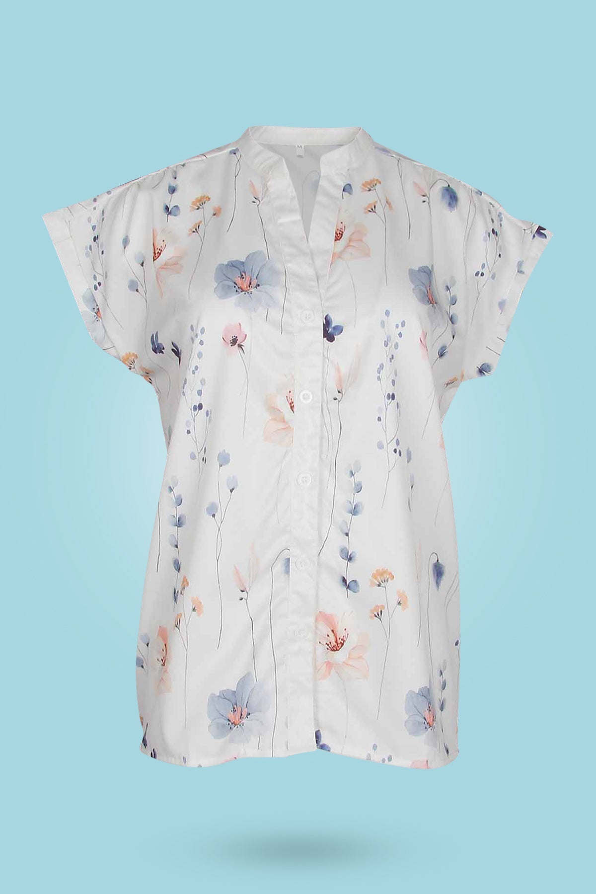 Ilona® | Chemise boutonnée à fleurs