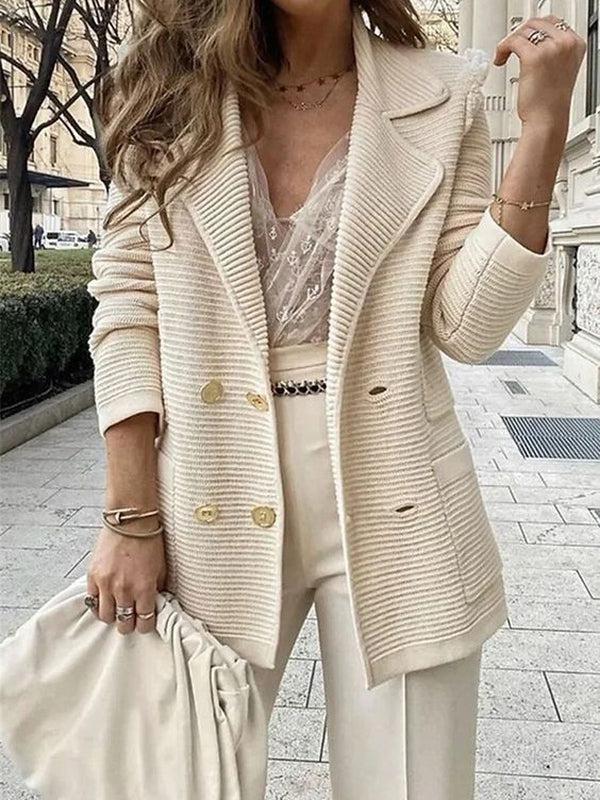 Pétra® | Cardigan Groovy à manches longues et manches unies