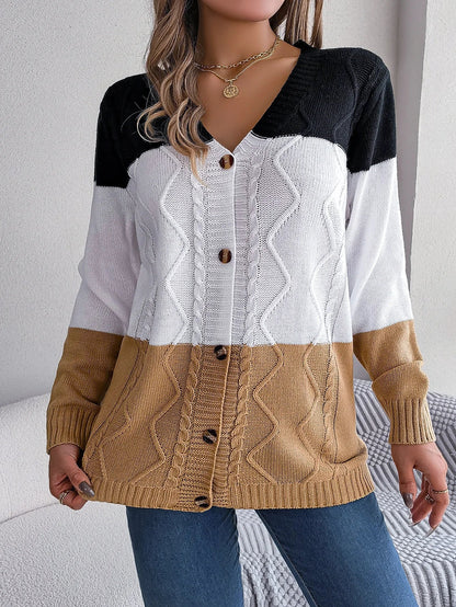 Sandra® | Cardigan col V manches longues