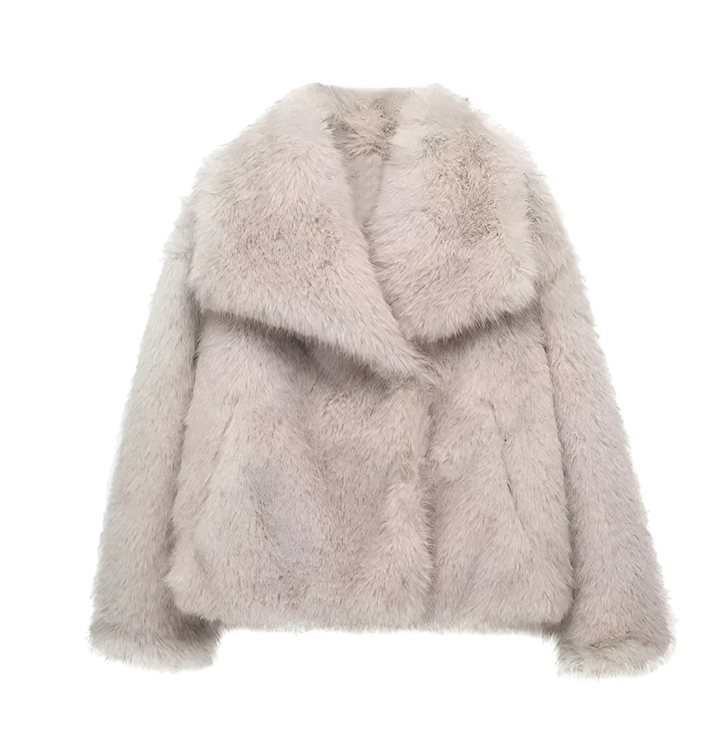 Zara® | Manteau confortable en fausse fourrure