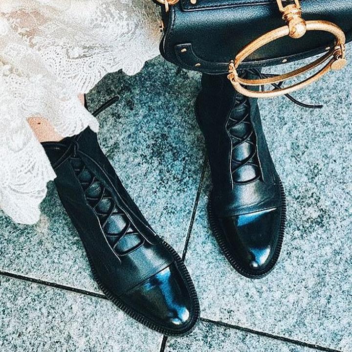 Rési® | Bottines rétro pour femmes à talons et au look vintage élégant