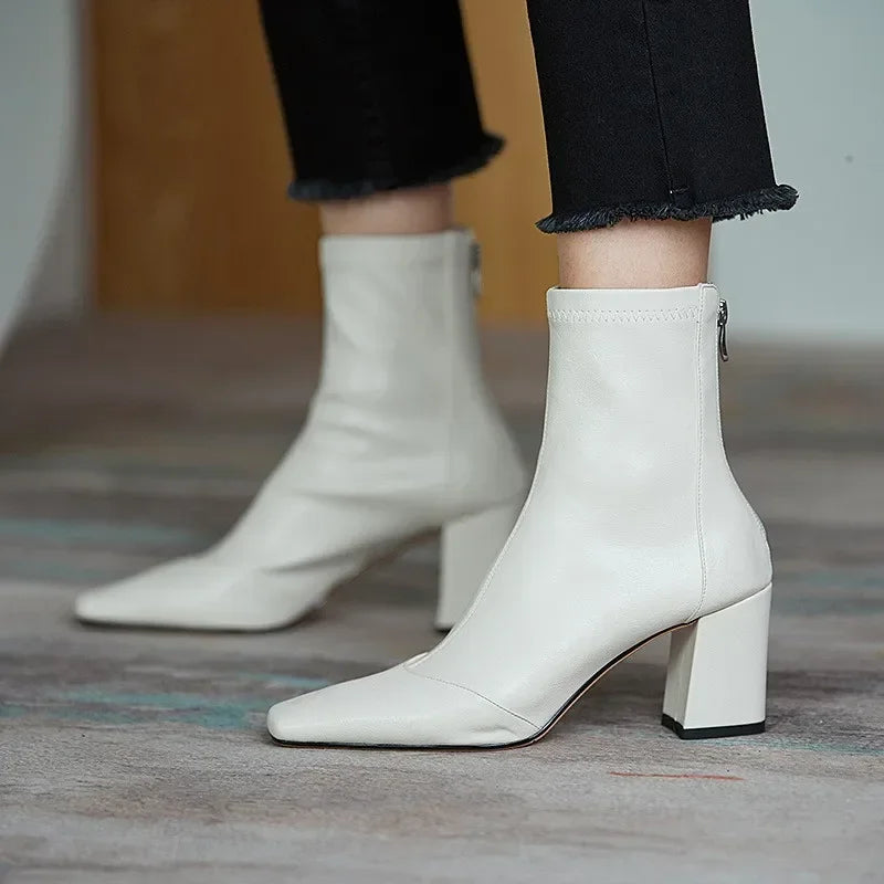 Adélaïde® | Bottines minimalistes en cuir