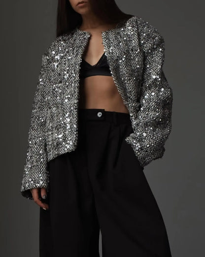 Sila® | Veste glamour à sequins