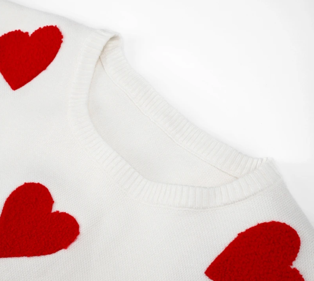 Yolande® | Pull coeur d'amour