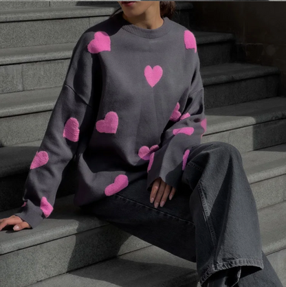 Yolande® | Pull coeur d'amour