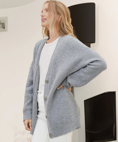 Cardigan Cocoon en cachemire