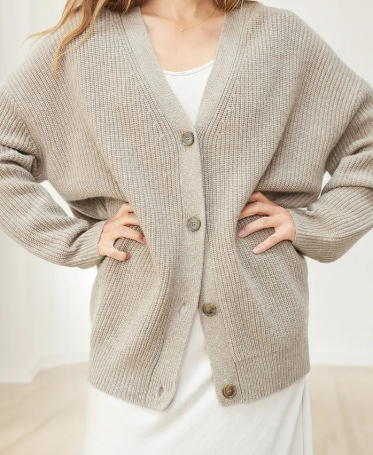 Cardigan Cocoon en cachemire