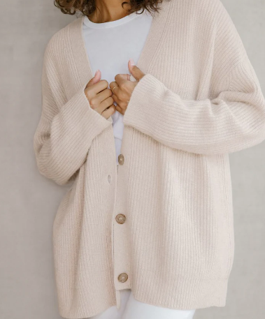 Cardigan Cocoon en cachemire