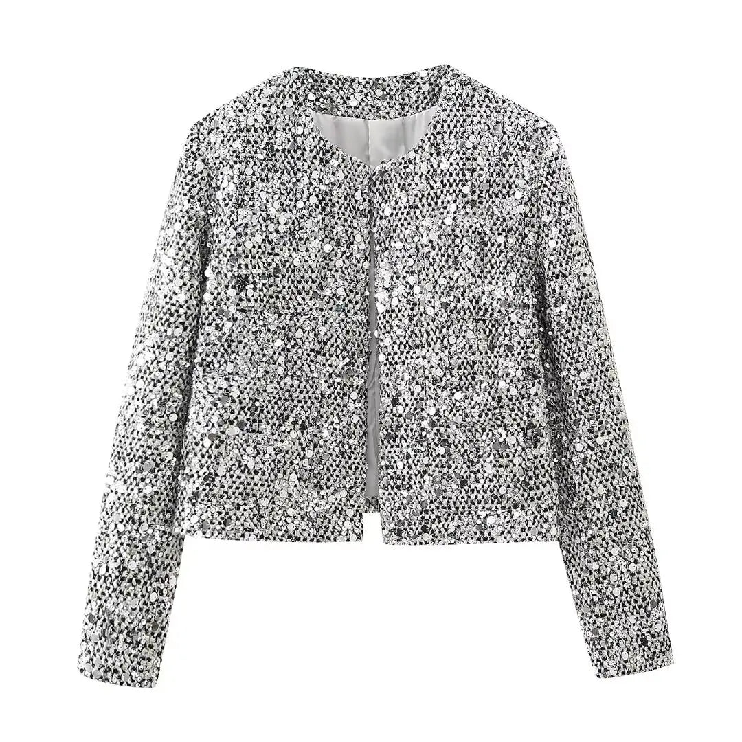 Sila® | Veste glamour à sequins