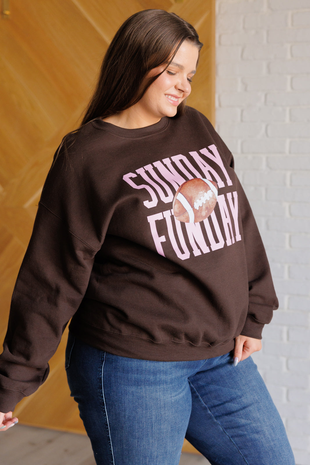 Thérèse® | Sweat-shirt avec graphique Sunday Funday