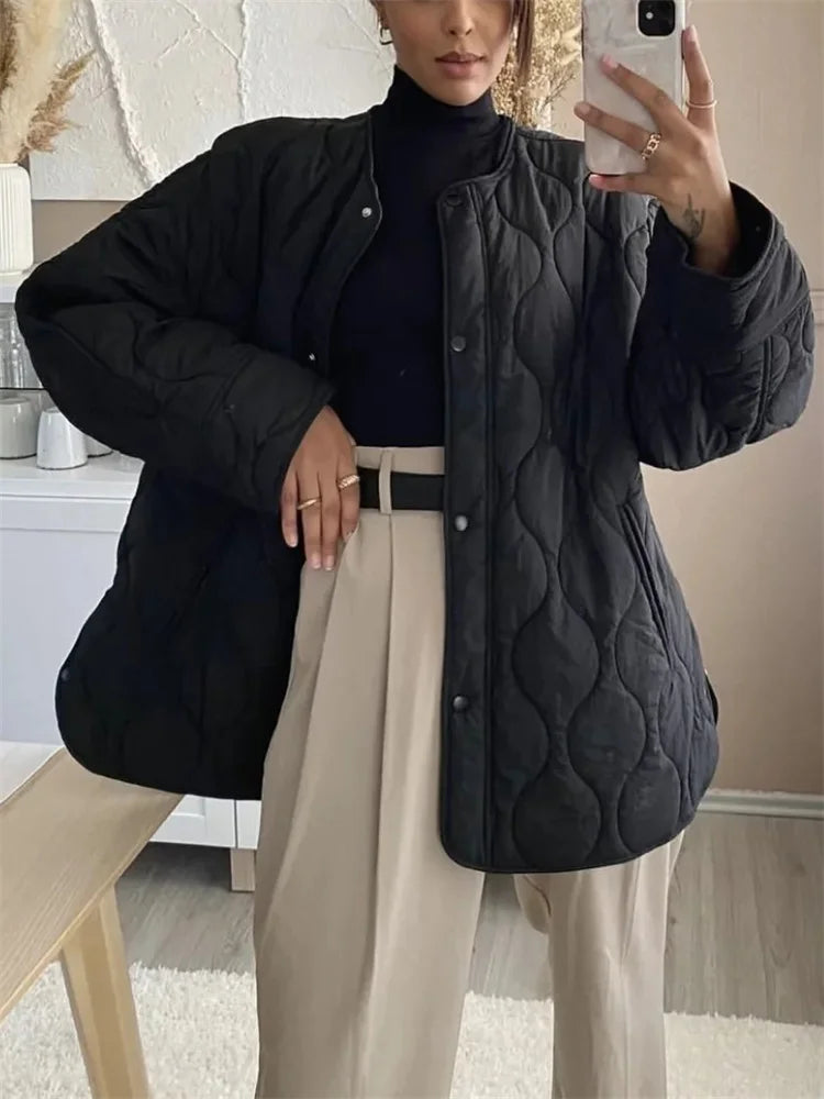 Yvette® | Veste matelassée oversize avec poches