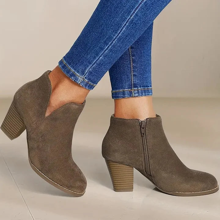 Sandra® | BOTTES POUR FEMMES À TALONS ÉPAIS