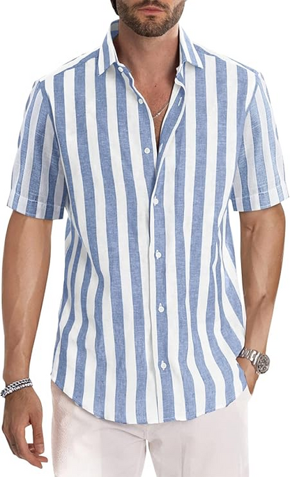 Hugo - Chemise Casual à Manches Courtes pour Homme