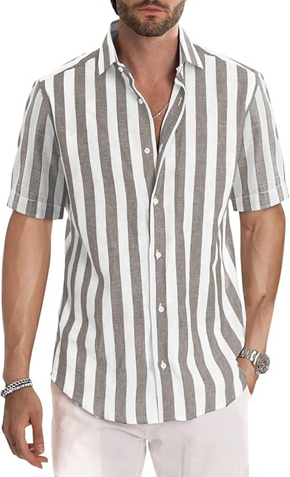 Hugo - Chemise Casual à Manches Courtes pour Homme