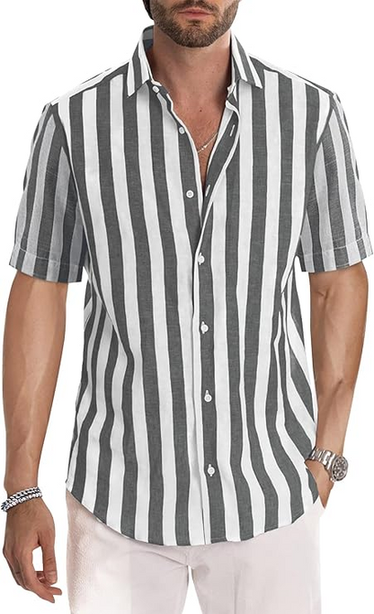 Hugo - Chemise Casual à Manches Courtes pour Homme