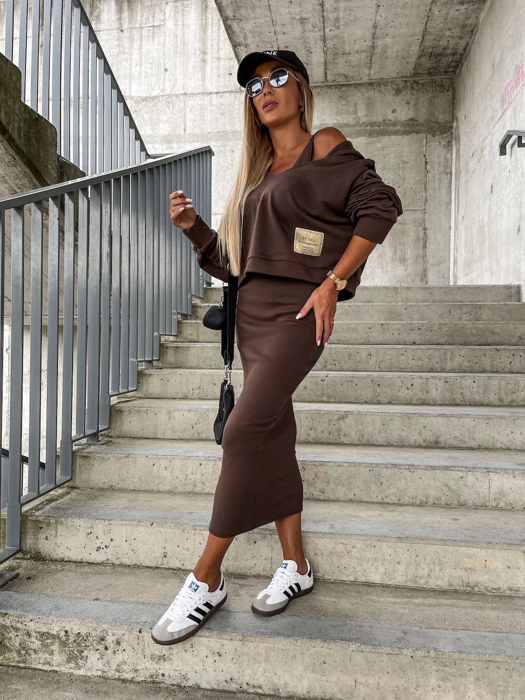 Xena® | Ensemble robe et sweat élégant