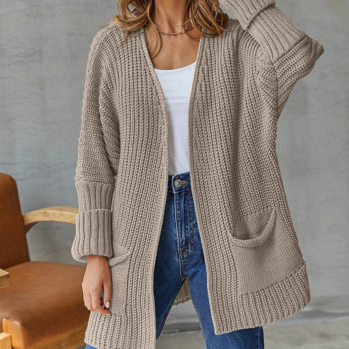 Alisia® | Cardigan surdimensionné confortable pour femmes inspiré de l’automne