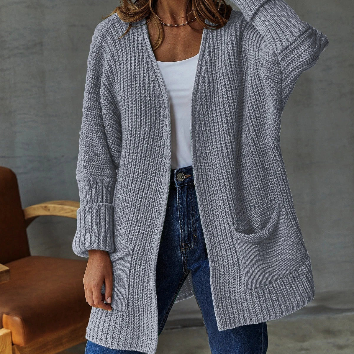 Alisia® | Cardigan surdimensionné confortable pour femmes inspiré de l’automne