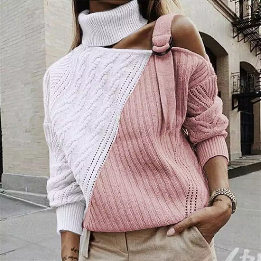 Waverly® | Pull découpé à col roulé