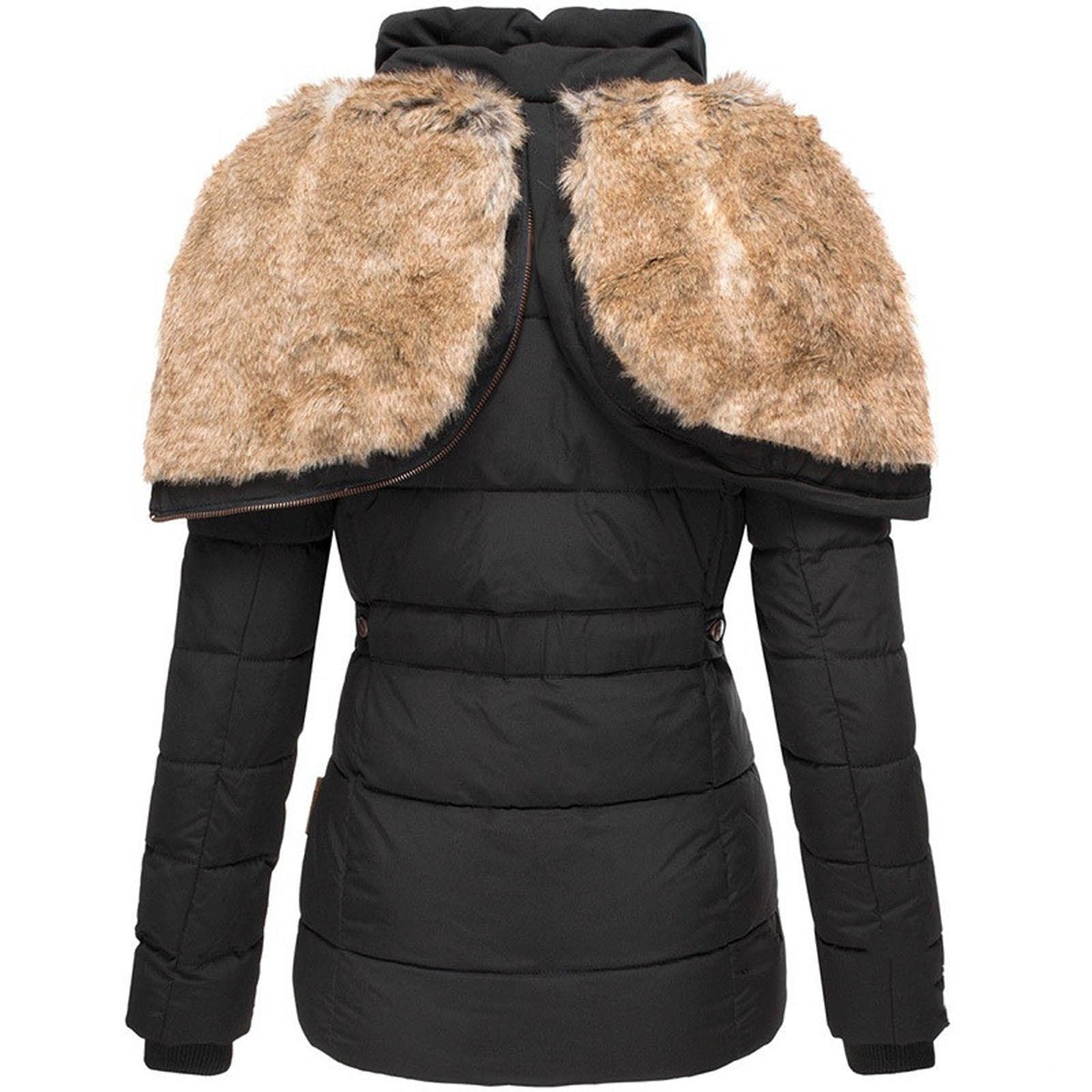 Marit® | Manteau d'hiver chaud avec doublure en fourrure