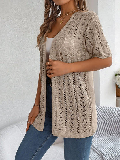 Erna® | Cardigan ajouré demi manches