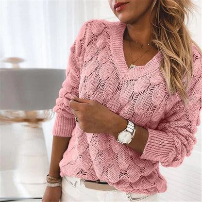 Adina® | Pull en maille col V