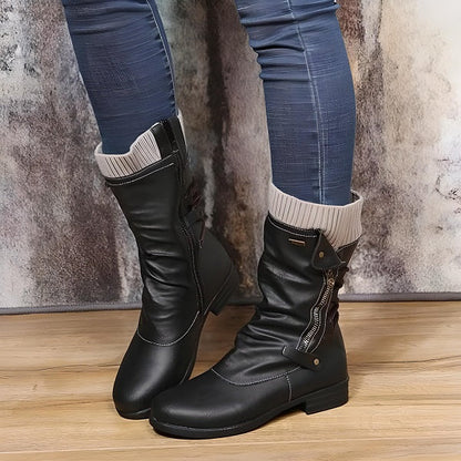 Hedwige® | Bottes en cuir Brun (nouvelle collection)